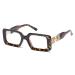 SOOLALA The Reading Glasses Company Blue Light Blocking Womens Reading Glasses Leopard 0.0 x