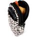 COOWOON GASSI BACK DOG Crossbody Bag - Dog Walking Essential with Poop Bag Dispenser Ideal for Toys & Accessories - Stylish White Leopard Design - Buy Online on GoSupps.com
