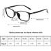 NWB Anti Blue Light Reading Glasses - Computer Readers for Men | Anti-Glare UV Filter Spring Hinges | Multiple Strengths Available - Buy Online on GoSupps.com