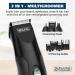 W.AHL All-in-One Rechargeable Beard & Mustache Trimmer for Men - Precision Grooming Tool in Black | International Shipping Available - Buy Online on GoSupps.com