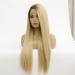 Shop Long Gold Curly Straight Brazilian Wigs for Ladies | Perfect 50s 60s 70s 80s Party Hair - Buy Online on GoSupps.com