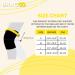 Bracoo Thin Knee Compression Sleeve - Patella Support & Side Stabilizers for Men & Women | Lightweight & Breathable Knee Brace for Pain Relief & Daily Activities - Buy Online on GoSupps.com