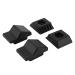 Trunk Stop Buffer 4pcs Tailgate Stop Buffer Rubber Replacement for Mercedes W124 A124 C124 S124 OE: A1247580044 A1247580144 1247580044 1247580144