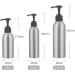 Junhouse Refillable Aluminum Bottle 250ml - Shampoo Lotion Disinfectant Pump Dispenser for Home & Salon - Eco-Friendly & Stylish - Buy Online on GoSupps.com