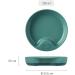 Mepal Toddler Learning Plate - BPA Free & Dishwasher Safe Children's Dishes in Deep Turquoise | International Shipping Available - Buy Online on GoSupps.com