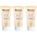 Garnier - SkinActive BB Cream La Classique Medium Miracle Perfector 5-in-1 3 x 50ml