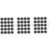 minkissy 3 Sets Nail Polishing Sheets Mini Accessories face Scraper Tool Nails Drill bits Foot Sanding disc Manicure disc bit Electric Grinding Slices Manicure Accessory Metal Shaft