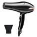 Hair Dryer Professional Hair Dryer 1800W Powerful Fast Blow Dryer Quick Drying with Concentrator 2 Speed 3 Heat Settings Cool Shot Button Fast Drying Time and Low Nois Lightweight for Travel Small