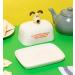 Half Moon Bay Wallace and Gromit Ceramic Butter Dish | Butter Dish with Lid Ceramic | Wallace and Gromit Gifts & Wallace and Gromit Merchandise | Ceramic Butter Dish with Lid Featuring Gromit - Buy Online on GoSupps.com