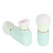 Makeup Brush Set Soft Synthetic Bristles 360 Degree Swivel Handle: Blue Extendable Powder Brush for Home Use