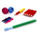 ARK Z-Vibe Vibrator plastic in the letter set with 3 attachments including ATC care instructions-entry to the ARK Z-Vibe oral stimulator sensory vocalization in the mouth in the case of language problems (green)