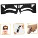  Angoily Angoily Elegant European Style Eyebrow Ruler Eyebrow Stencil for Makeup Beginners - Buy Online on GoSupps.com