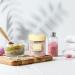 OMM Natural Floral Bath Salt with Rose & Jasmine Petals - Detox Body & Foot Soak, Relaxing Sore Muscles - Pink Himalayan & Dead Sea Salt Flakes - Buy Online on GoSupps.com
