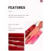  YYZGGLING Water Mist Liquid Lip Glaze Matte Velvet Lip Glaze long-lasting nourishing and moisturizing color for the perfect lip makeup (9) - Buy Online on GoSupps.com