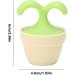 Manual Flowerpot Massage Ball - Cute Mini Roll Massager for Neck & Waist Relief | Perfect Cervical Spine Support - Buy Online on GoSupps.com