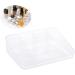 Luxshiny 3pcs Box Transparent Makeup Acrylic Shadow Desktop Blusher Cosmetics Powder Display Stand Eye As Shownx3pcs mediumx3pcs - Buy Online on GoSupps.com