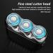 Buy Portable Electric Razors for Men | Mini IPX7 Waterproof Rechargeable Beard Shaver | Cordless Trimmer for Smooth Grooming - Buy Online on GoSupps.com