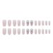 Buy Chtom Powder Color Drill Fake Nails - 24pcs with Nail Stickers | International Shipping Available - Buy Online on GoSupps.com