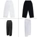 TOPTIE Adult Kids Black Karate Pants - Martial Arts Gi Pants - Buy Online on GoSupps.com