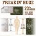 Freakin Huge Emergency Blankets 4-Pack - Extra-Large Thermal Mylar Space Blankets - Woodland Camo - Buy Online on GoSupps.com