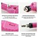 Portable Electric Nail Drill - USB Compact Efile Kit for Acrylic & Gel Nails | Professional Manicure & Pedicure Tools for Home & Salon Use - Buy Online on GoSupps.com