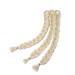 SEGO 41" Braid Extensions Synthetic Crochet Braiding 165g/bundle braiding hair light blonde 3 pieces