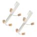 Baluue 2pcs Door Hook Hanger Wall Mount Clothing Rack Towel Door Back Hooks On The Door Bedroom Door