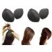 4Pcs/2Pair Big Hair Base Bump Styling Insert Tool Volume Fluffy Princess Styling Increased Hair Sponge Pad Self Adhesive For Women Girls Hair Accessory