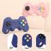 JinZeFa Soft Silicone Baby Teething Toy - Remote/Game Control Shape, BPA-Free Teether for Babies 3-12 Months, Blue - Buy Online on GoSupps.com
