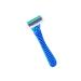6-Blade Blue Razor for Men & Women - Reusable Anti-Slip Manual Shaving Tool with Refill Cartridges | Premium Face Cleansing Supplies - Buy Online on GoSupps.com