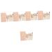 minkissy 5 Sets Travel Makeup Beauty Supply Women Makeup Supplies Ladies Suits Professional Makeup Brush Makeup Tool Supple Makeup Brush Miss Aluminum Tube Cosmetic Applicator