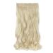 Buy Sego 60cm Wavy Clip-In Hair Extensions - Bleached Blonde 3/4 Full Head - Natural Look for Girls - Buy Online on GoSupps.com