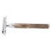 Premium Manual Razor - Wear-Resistant Double Edge Safety Razor with Bamboo Handle | Men's Facial Care for Home & Travel - Buy Online on GoSupps.com