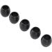 Dreadlocks Hair Beads Sturdy Plastic Hair Braiding Beads Hair Decoration Unique Hairstyle Black for Women for Party for Beard Braiding - Buy Online on GoSupps.com