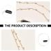 FRCOLOR Hair Chain Clips Wedding Hair Chain Clips Pearl Hair Chain Tassels Pearl Chains Hair Styling Accessories - Buy Online on GoSupps.com