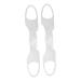 SOLUSTRE 2 pi ces Accessoire Maquillage Silicone Timbre Taches Rousseur R utilisable Naturel Visage Portable pour F tes et Mariages