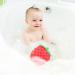 ARTIBETTER Kids Exfoliating Shower Bath Sponge - Strawberry Shaped Body Scrubber - Red - 17X14X4.5CM - Buy Online on GoSupps.com