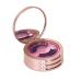 3-Layer Round Eyelash Storage Case with Mirror - 2PCS Rose Gold Organizer for Travel - Buy Online on GoSupps.com
