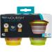 Vital Baby NOURISH Store & Wean Pots - Leakproof Storage Pots for Weaning & Snacks - 6pk 2oz / 60ml - Buy Online on GoSupps.com