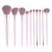 DFHBFG Set of 10 Makeup Brushes Portable Makeup Tools Lip Brush Concealer Brush Eye Shadow Brush 1 D