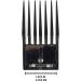 Miaco Universal Clipper Guide Comb Set - 7 Pieces | Fits Oster Classic 76, A5, Andis AG, BG | Hair Clipper Guards - Buy Online on GoSupps.com