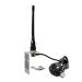 TWAYRDIO VHF Marine Antenna 156-163 MHz 50W 6.5in Stubby Antenna W/16.4ft SO239 to PL259 Connector RG58 Coaxial Cable and L-Shape Mounting Bracket for Boat Pontoon Sailboat Yacht Marine Radios