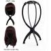 2 Pack Portable Wig Holder Stands - Foldable Short Wig Display for Easy Storage - Black Plastic - Buy Online on GoSupps.com