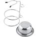 DEWIN Men's Stainless Steel Shaving Bowl Set - Premium Shaving Brush Holder & Soap Cup Bowl for Smooth Shaving Experience - Buy Online on GoSupps.com