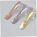 3pcs Metal Skin Care Spatula Set - Reusable Eye Cream & Lotion Applicator for Beauty Mixing | International Shipping Available - Buy Online on GoSupps.com