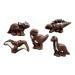 Heilemann Chocolate Figures Theme Pack - Fine Milk Dinosaurs Gift Pack (100g) | International Shipping Available - Buy Online on GoSupps.com