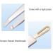 3 Pcs Stainless Steel Pointed and Slant Tip Tweezers for Blackhead and Eyebrow Hair Removal - Buy Online on GoSupps.com
