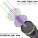 Alonefire SV47 12W 365nm UV Flashlight USB Rechargeable Long Range Ultraviolet Black Light Pet Urine Detector for Resin Curing Fishing Scorpion Minerals with UV Protective Glasses Battery Included - Buy Online on GoSupps.com