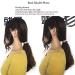Dark Brown Side Bangs 2PC - Curly Human Hair Clip-In Fringe Extensions - Buy Online on GoSupps.com