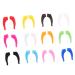 Stobok 12 pairs sunglasses glasses with clear frame glasses bracket end tips clear glasses of glasses pink pink schnapps glasses slippery glass holder boots small glasses child